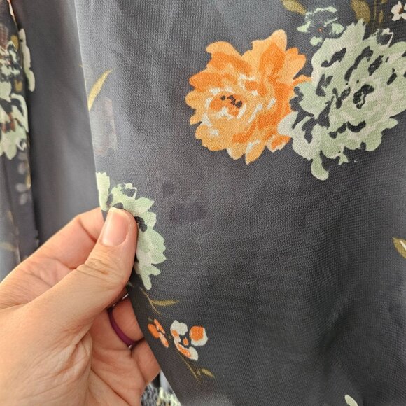 Women's XXL Loft Floral Dress - Picture 3 of 5